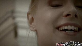 Sexy Blondes Wrestle Hard and Devour Wet Pussy