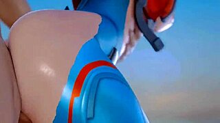 Juno from Overwatch 2 shines in this hardcore hentai compilation