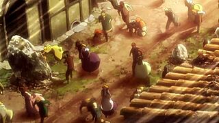 Shingeki no Kyojin Ep1 plné HD dabovaná akce hned!