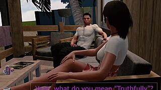 Jack and Emma get spanked in paradise