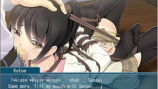 Teacher binds and punishes me hard in Ojou-sama's intense lesson