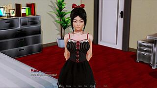 Exploring Harem Hotel 284 in Anime Game