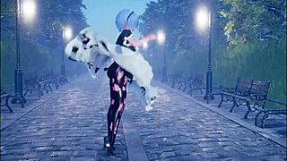 Cute Hentai Anime Girl Dancing And Getting Fucked Hard Part 2!