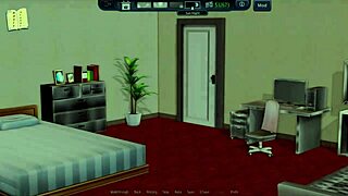 harem hotel 50 game in anime style