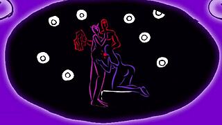 Animated erotica poly sutra king noire featuring kendal good with squirting and orgasms