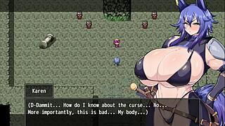 Horny Adventurer Karen Cursed to Eternal Desire - Part 1