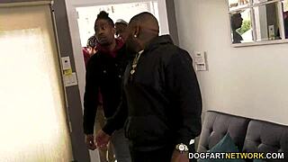 BBC Slut Stepmom Syren DeMer Takes Double Penetration in Gangbang with Black Friends