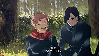 Jujutsu Anime Features Wild Hentai Action with Intense Cartoon Encounters in Every Scene.