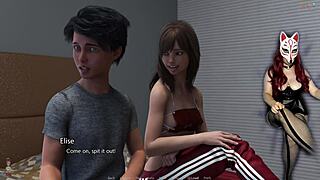 Golden boy dominates big tits!