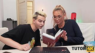Молодые 18+ русские учительницы показывают уникальные трюки репетиторства на Tutor4k