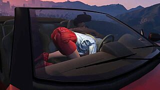 Franklin in GTA 5 Picks Up Hooker for Car Service