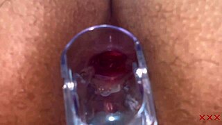 Bold Anal Vision Speculum With Mature BBW Amateur