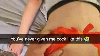 Richelle rose, the real cheating girlfriend, gets rough anal creampie revenge on snapchat.