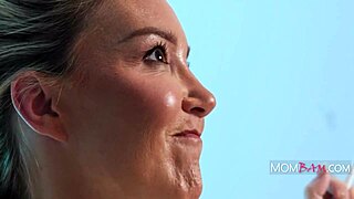 Blonde nympho milf interrogates cops