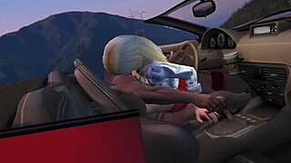 Franklin in GTA 5 Picks Up Hooker for Car Service