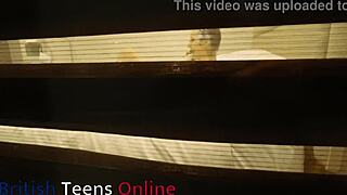 you catch your neighbour flashing and masturbating with huge tits