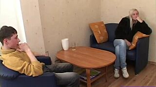 Hey, check Stan and Kamilla’s steamy first-time dorm hookup!