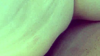 Petite 18+ girl fucks in the pool with tight shaved pussy