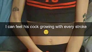 Richelle rose, the real cheating girlfriend, gets rough anal creampie revenge on snapchat.