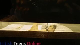 you catch your neighbour flashing and masturbating with huge tits