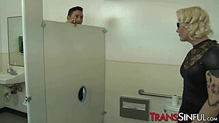 cute shemale isabella sorrenti sucks a huge cock at the gloryhole. wanna see her take it all?