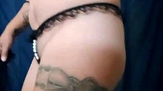 Sexy Mexican Whore Dancing In Lingerie Showing Ass And Tits