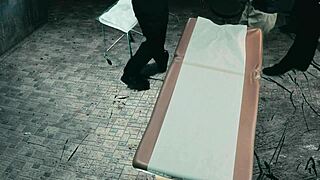 Insane woman kept in cell for pussy use