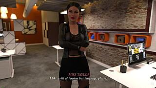 office slut gets blowjob and cumshot