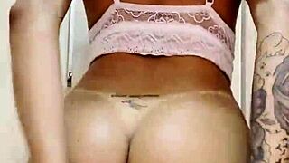 Horny arrival leads to intense kitchen fuck with wife