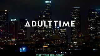 Busty Lesbian Licks Deep Into Pussy