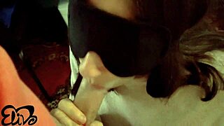 Elivalove takes mouthful of cum