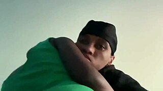 why does glamorous suck dredagloden1's big black cock in the bedroom?