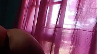 oh wow, she's touching herself a bit more now!