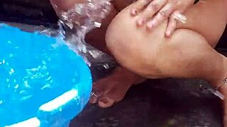 After Colors, Bhabhi Takes A Steamy Outdoor Bath Showing Off Curves