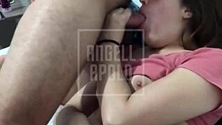 Horny Girlfriend Masturbates, Sucks, and Fucks Until Cum in Pussy