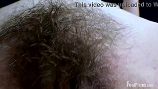 Ms. Nacke Explores Toes and Hairy Foot Fetish