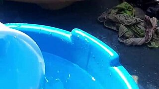 After Colors, Bhabhi Takes A Steamy Outdoor Bath Showing Off Curves