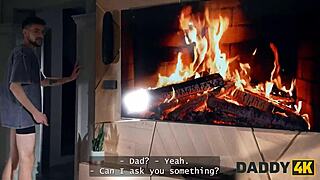 conversational-emoji: daddy4k teen cheats with father-in-law, so naughty! 😈