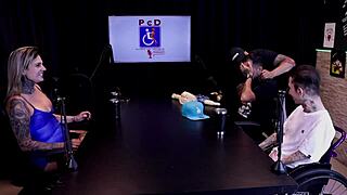 He Cleans Cum Off Women, Married Couple Discovers They're Siblings by Father - DNA Casal on Sheer Red