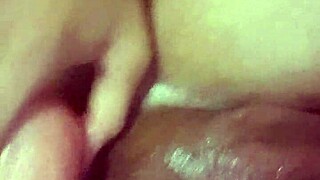 uhh, tight shemale messin with huge 11 inch dildo solo