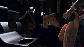 A Friday Evening At The Movies With Big Tits Group