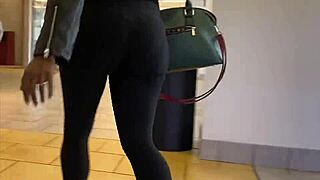 Yoga Pants Season Brings Out Hidden Big Ass Curves In Tight Leggings