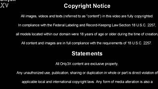 Alyssa reece in stockings lingerie gets anal fucked and swallows cum.