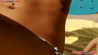 the college girl with the perfect natural body