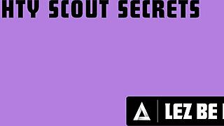 Lez Be Bad: Girl Scouts Maddy May Endures Rough Anal Fingering With Toys And Strapon