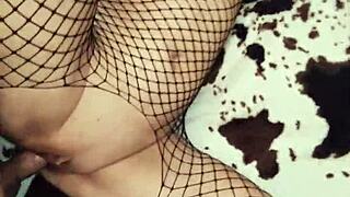 Fishnet Underwear Looks So Exciting!