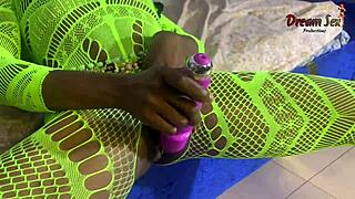 vera satisfies herself with toy and big dick, squirting hard!