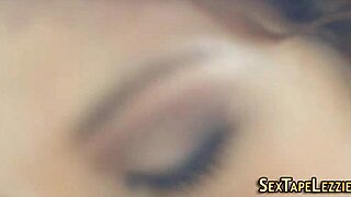 Real Lesbians Intensely Finger and Masturbate in POV