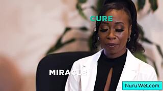 Black Horny Beauty Masseuse Gives Wet Nuru Massage - Oliver Davis Mocha Menage