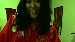 Yuki Mori Bends Over And Begs For His Big American Cock